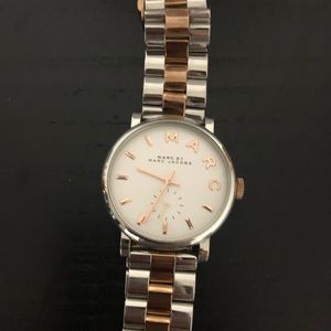 Marc by Marc Jacobs Silver with Rose Gold Watch